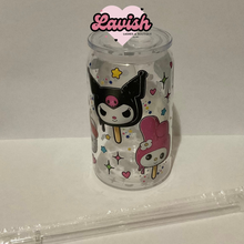 Load image into Gallery viewer, Hello kitty ice cream Acrylic Can tumblr
