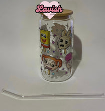 Load image into Gallery viewer, 90’s Nick  X Ice cream Glass tumblr
