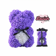 Load image into Gallery viewer, Forever Rose Bear with heart (Medium)

