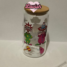 Load image into Gallery viewer, Killer Klowns Glass tumblr
