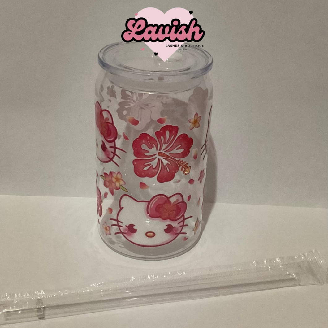 Kawaii Hello Kitty Acrylic Can tumblr