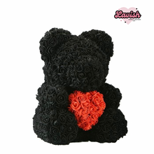 Load image into Gallery viewer, Forever Rose Bear with heart (Medium)
