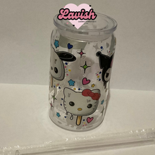 Load image into Gallery viewer, Hello kitty ice cream Acrylic Can tumblr
